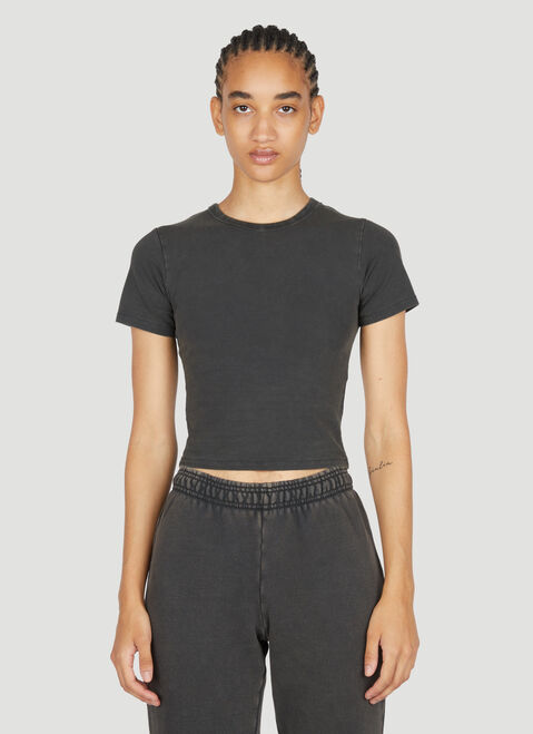 Entire Studios Micro Cropped T-Shirt Black ent0253019