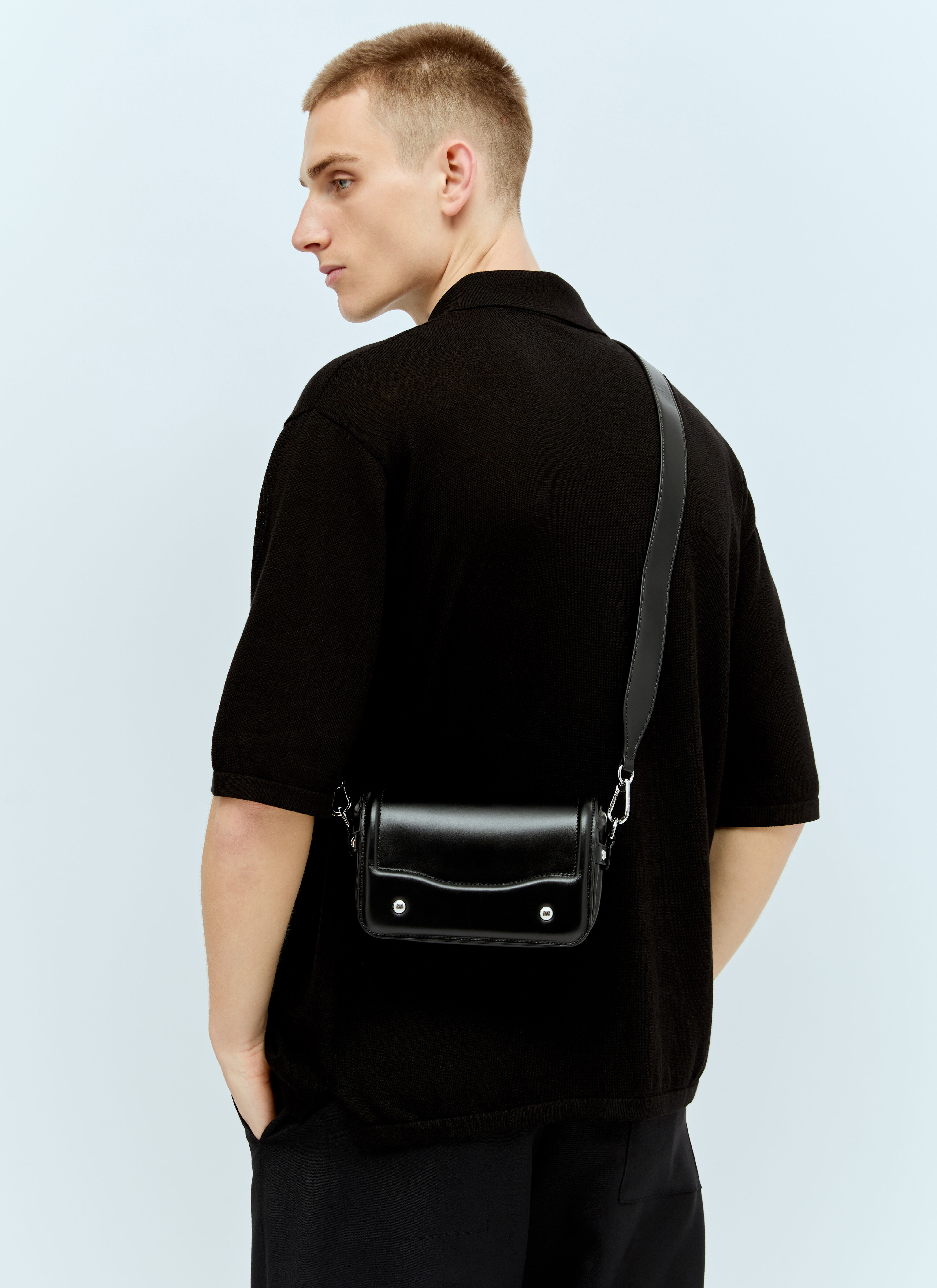 Lemaire Mini Ransel Crossbody Bag en Black pour homme | LN-CC®