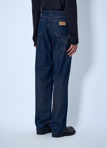 MM6 Maison Margiela Relaxed Fit Denim Jeans Blue mmm0164006