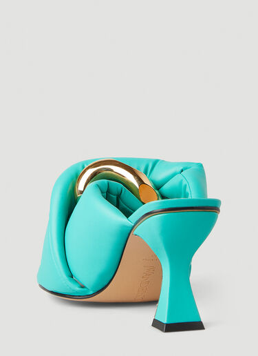 JW Anderson 트위스트 체인 힐 샌들 블루 jwa0247033