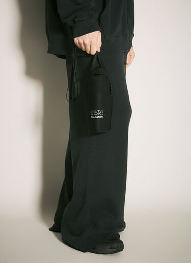 MM6 Maison Margiela x Salomon Logo Print Bottle Holder Black mms0159001