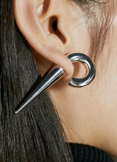 Innerraum Mono Spike Single Earring Silver inn0354012