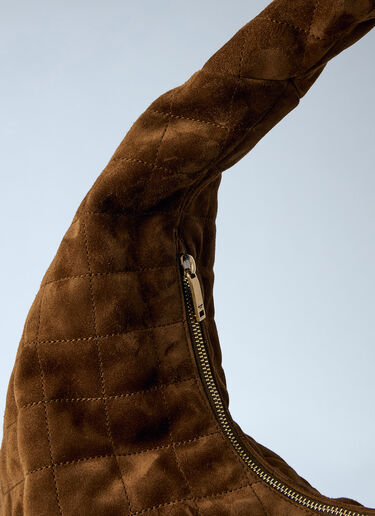 Saint Laurent Icare Hobo Shoulder Bag Brown sla0263047