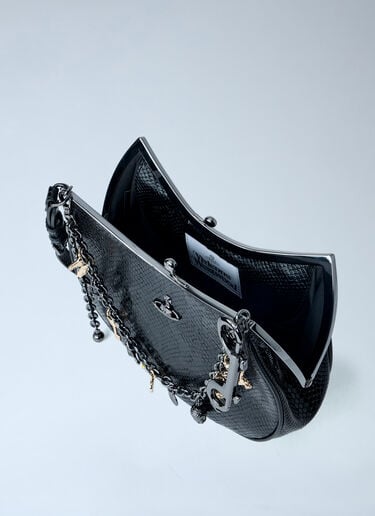 Vivienne Westwood Charm Frame Shoulder Bag Black vvw0263021