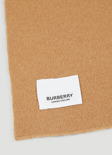 Burberry Ghost Crest Scarf Camel bur0251092
