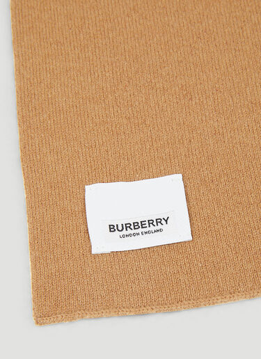 Burberry ゴースト クレスト スカーフ キャメル bur0251092
