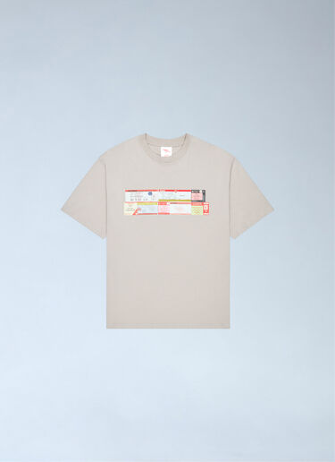 Logo Motif T-Shirt Arsenal x A-COLD-WALL* Logo Motif T-Shirt Grey acw0162012