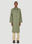 KASSL Editions Rubber Below Trench Coat White kas0249008