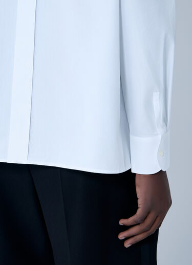 Poplin Shirt Saint Laurent Poplin Shirt White sla0162014