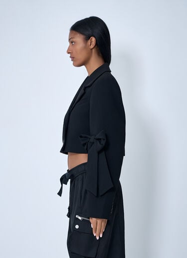 GANNI Cropped Blazer Black gan0263014