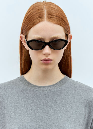 Jacquemus Les Lunettes Bambino 太阳镜  黑色 jas0258001