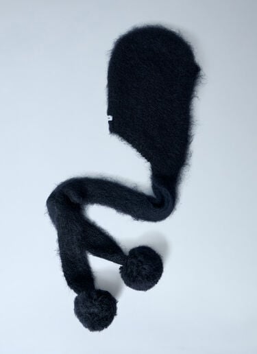 Acne Studios Mohair Beanie Black acn0163004