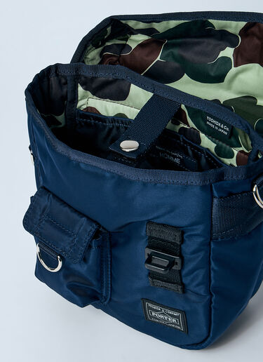Comme des Garçons Homme 로고 프린트 크로스바디 백  네이비 cdh0160004