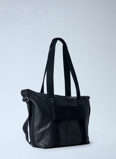 Leather Tote Bag Rick Owens Leather Tote Bag Black ric0163055