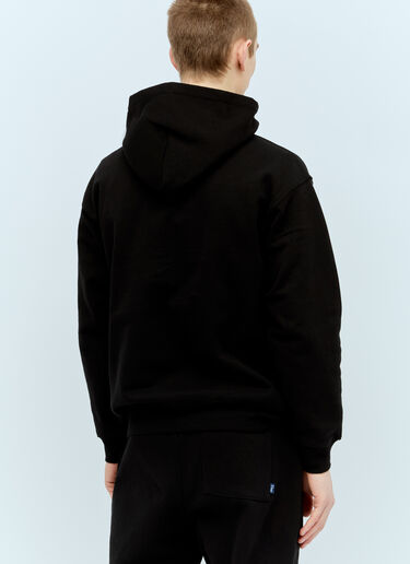 Dime Classic Small Logo Hooded Sweatshirt Black dmt0154004