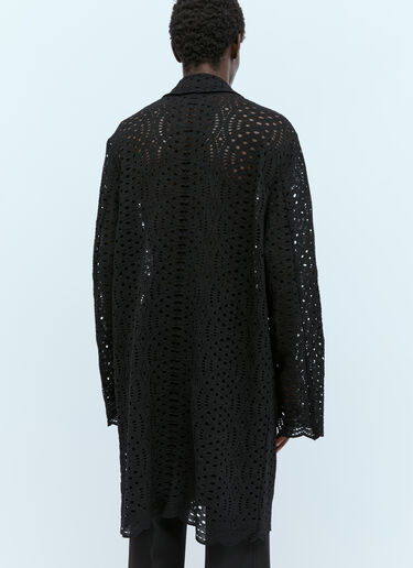 Dries Van Noten Rankin Lace Coat Black dvn0154002