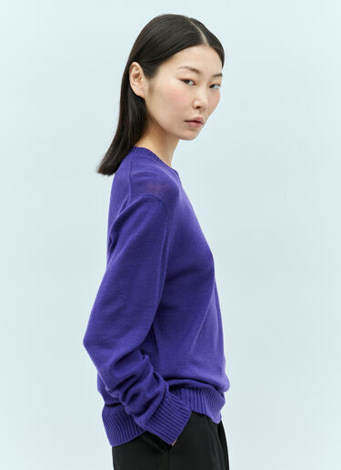 Jil Sander+ Crewneck Wool Sweater Blue jsp0255011