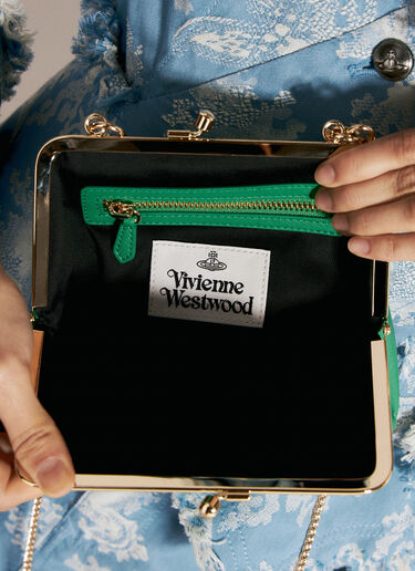 Vivienne Westwood Grany Frame Handbag Green vvw0256004