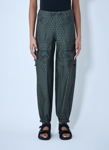 Drawstring Waist Cargo Trousers The North Face x Cecilie Bahnsen Drawstring Waist Cargo Trousers Green tnc0264003