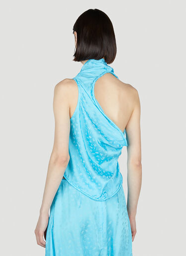Heidi Sleeveless Top Kiko Kostadinov Heidi Sleeveless Top Blue kko0252005
