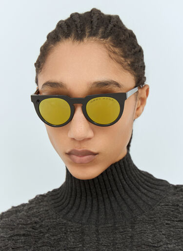 Clean Waves Type 05 Round Sunglasses Black clw0357010