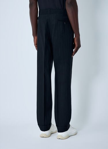 Wool-Blend Pinstripe Pants Prada Wool-Blend Pinstripe Pants Black pra0162011