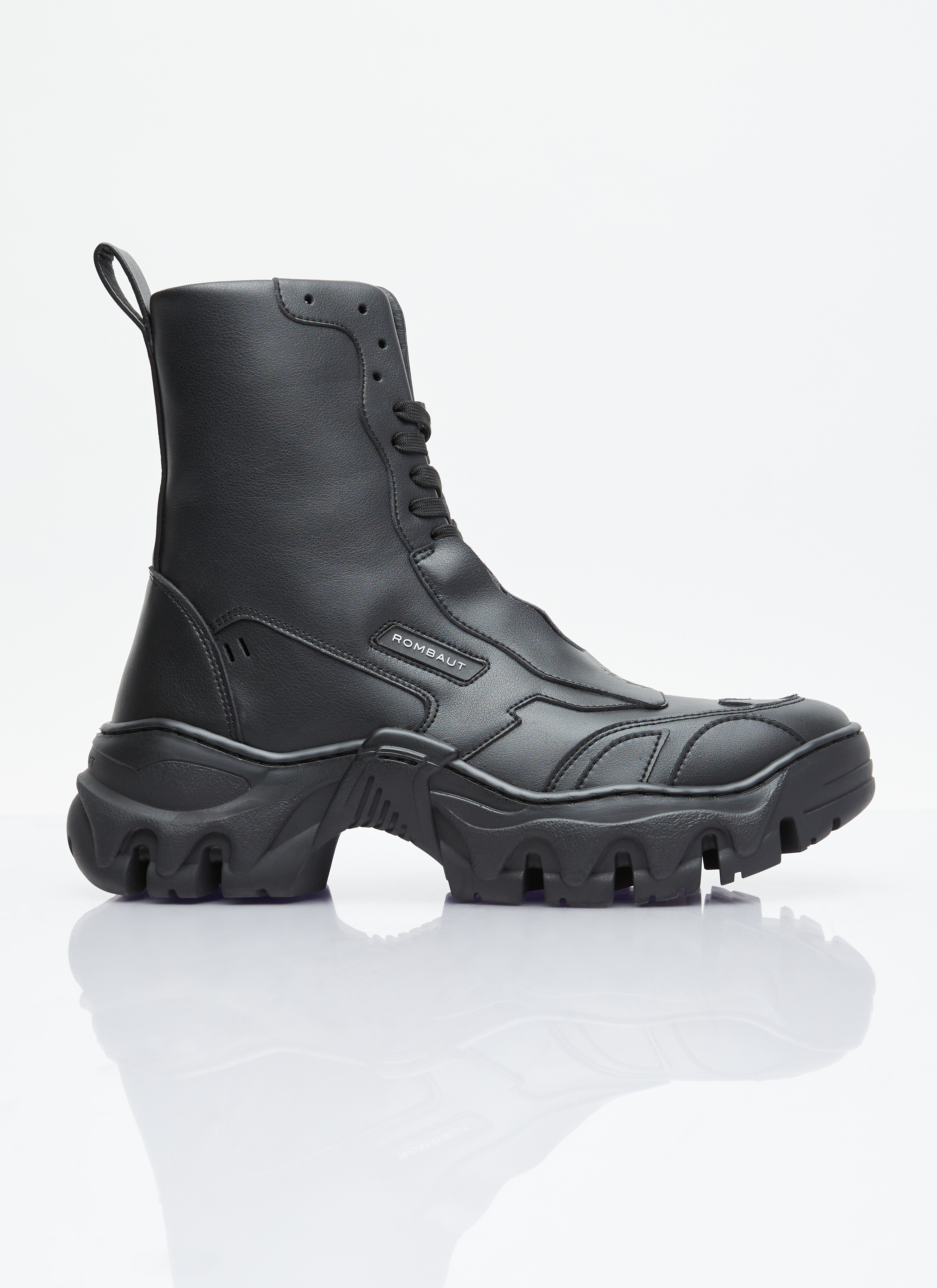 Rombaut Boccaccio II 系带靴 黑色 rmb0244004