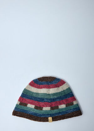 Visvim Meda Crochet Knit Hat Multicolour vis0158032