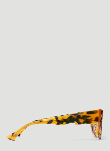 F5 Tortoiseshell Sunglasses Kuboraum F5 Tortoiseshell Sunglasses Orange kub0354008