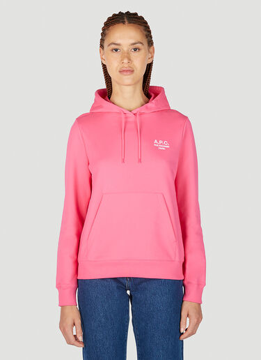 A.P.C. Manuela Hooded Sweatshirt Pink apc0251010