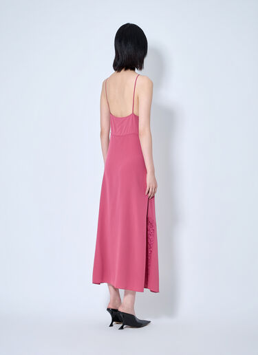 LN-CC® - Chloé: Spaghetti Strap Slip Dress - Pink Chloé Spaghetti Strap Slip Dress Pink chl0264011