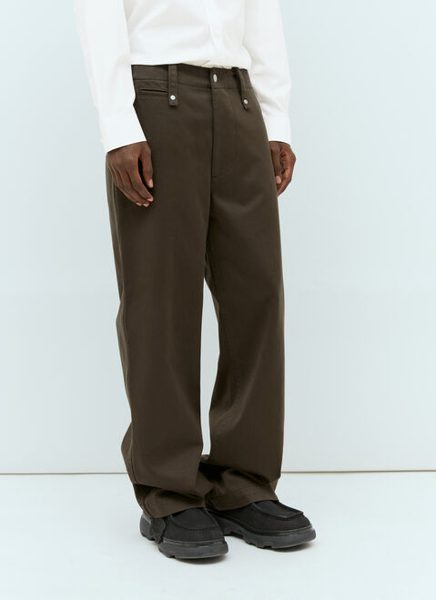 Carhartt WIP Cotton Satin Pants Brown wip0155002