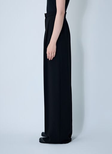 Max Mara Laccato Pants Black max0261018