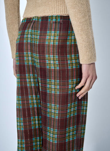 LN-CC® - Dries Van Noten: Pachas Pants - Burgundy Dries Van Noten Pachas Pants Burgundy dvn0266001