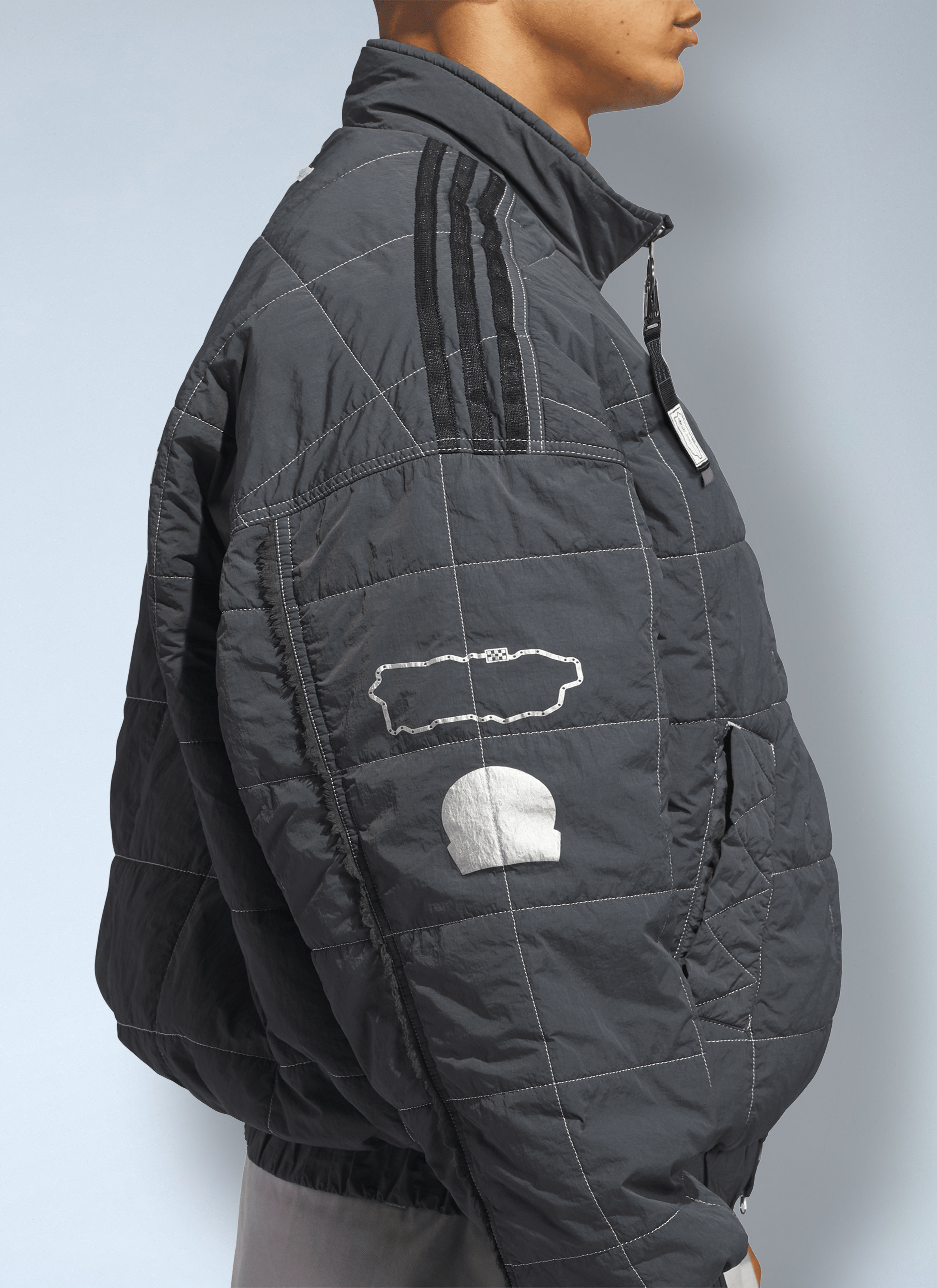 adidas x Bad Bunny x Mercedes AMG F1 Men's' Logo Motif Bomber