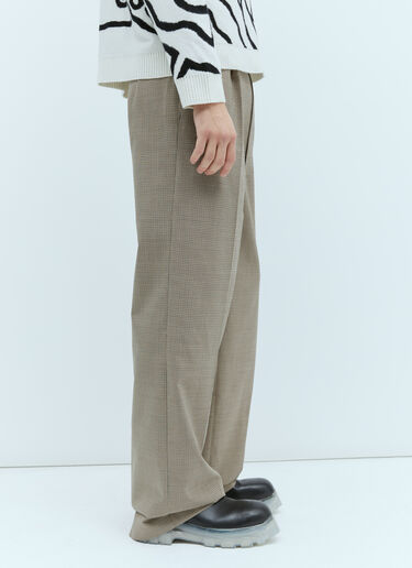 Walter Van Beirendonck 레슬 팬츠 브라운 wlt0154001