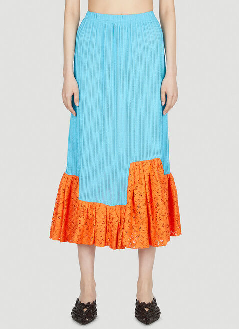 Reward If Found Ruffled Lace Skirt Multicolour rif0251010