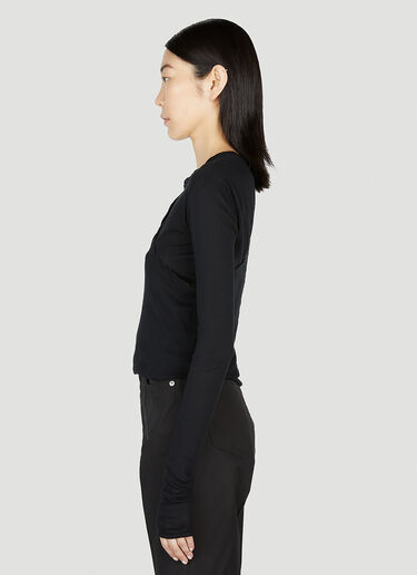 오버레이 탑 Rick Owens 오버레이 탑 블랙 ric0252015