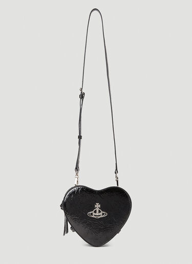 Vivienne Westwood Louise 心形单肩包 黑色 vvw0251058