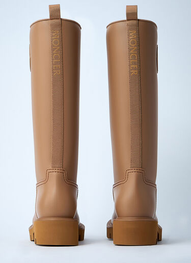 Moncler Kickstream Rain Boots Brown mon0261055