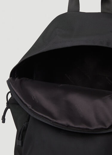 VETEMENTS Blackout Logo Patch Backpack Black vet0147022