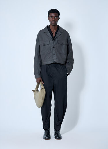 Lemaire Trucker Jacket Brown lem0160009