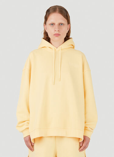 GANNI Software Isoli Hooded Sweatshirt Yellow gan0246025