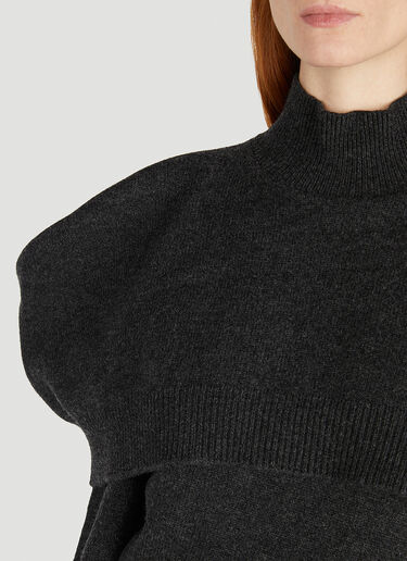 インバーテッド ハイネックミニドレス Alexander Wang インバーテッド ハイネックミニドレス ブラック awg0251009