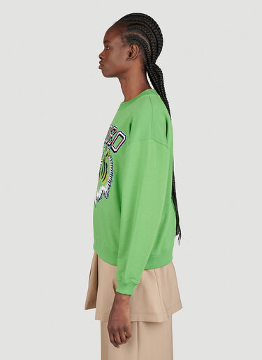 Kenzo Tiger Varsity Sweatshirt Green knz0253017