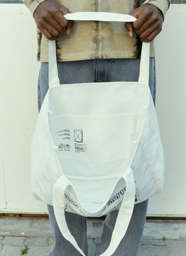 Space Available Ocean Mapping Tote Bag White spa0354017