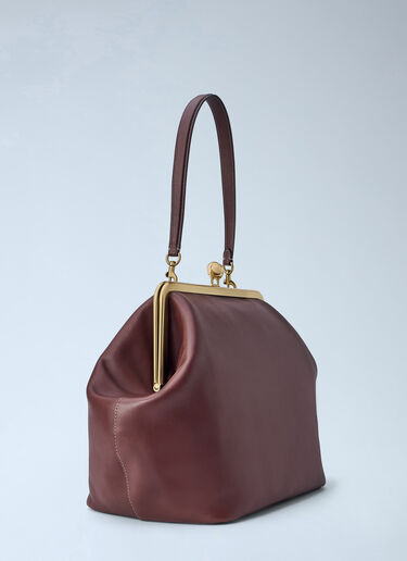 LN-CC® - Coach: Large Kisslock Frame Bag - Dark Brown Coach Large Kisslock Frame Bag Dark Brown coa0265021