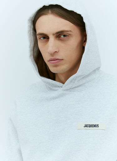 Jacquemus Le フーディー グログラン スウェットシャツ  グレー jac0156015