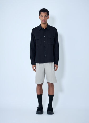 Massimo Osti Studio Pocket Overshirt Black mao0164014