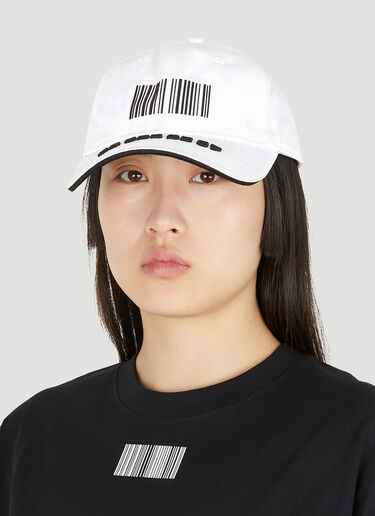 VTMNTS Barcode Cap White vtm0348023